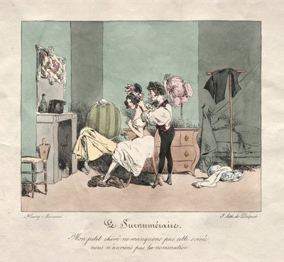 Douanes administratives : surnuméraire - Henry Bonaventure Monnier