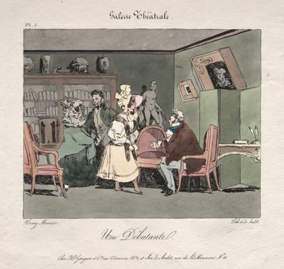 Débutante - Henry Bonaventure Monnier