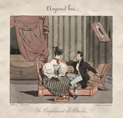 Occasions parisiennes : Le Complément des étudiants - Henry Bonaventure Monnier