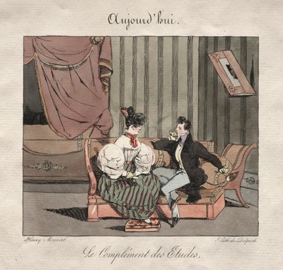 Occasions parisiennes : Le Complément des étudiants - Henry Bonaventure Monnier