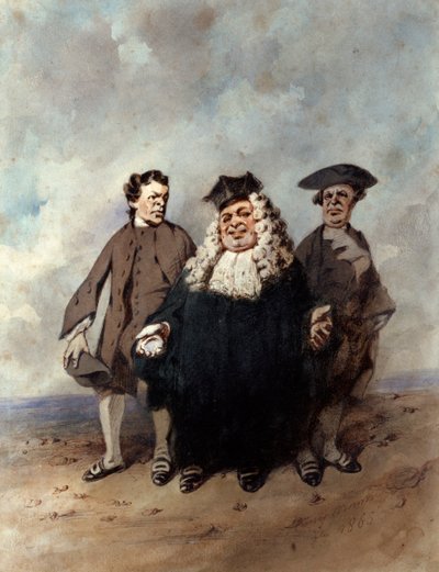 Le juge et les plaideurs, 1866 - Henry Bonaventure Monnier