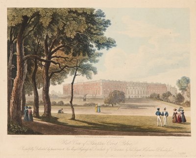 Le Grand Jardin de la Fontaine et le palais - Henry Brian Ziegler