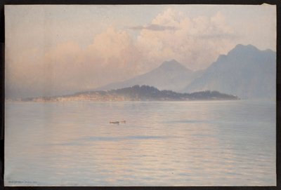 Lac Majeur, Pallanza, en 1926 - Henry Brokman Knudsen