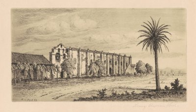 Mission San Gabriel Arcángel - Henry Chapman Ford
