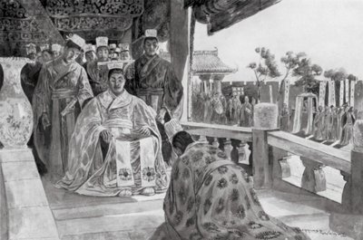 Han Yu présentant son mémoire - Henry Charles Seppings Wright
