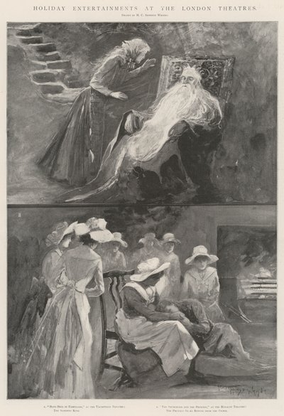 Divertissements de vacances dans les théâtres de Londres - Henry Charles Seppings Wright