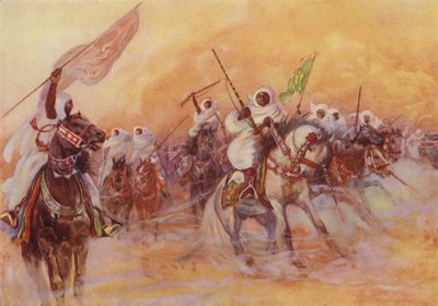 Jeu de poudre, Maroc - Henry Charles Seppings Wright