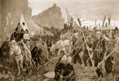 Soldats avec des 