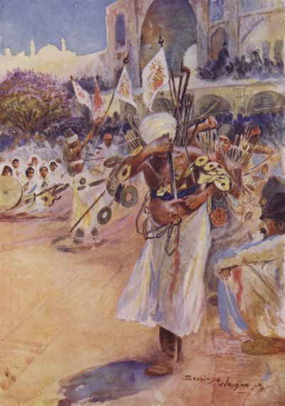 Le festival de Mohurrum, Perse - Henry Charles Seppings Wright