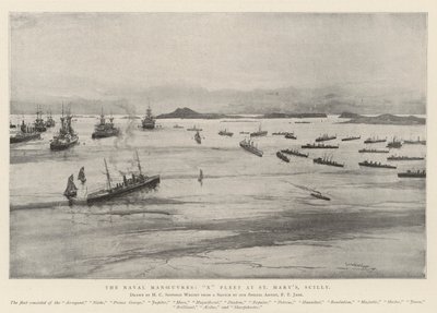 Les manœuvres navales, flotte X à St Mary