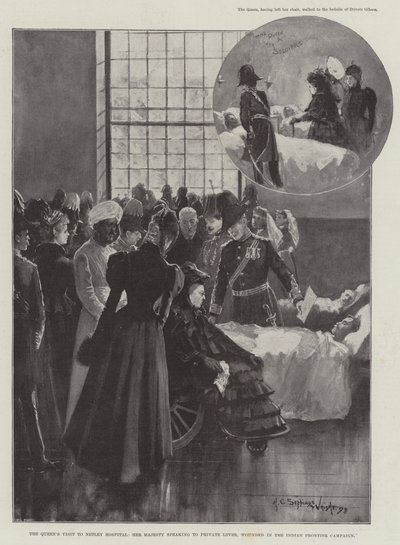 La visite de la reine à l