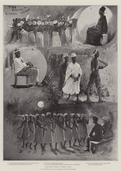 Le soulèvement récent en Sierra Leone - Henry Charles Seppings Wright