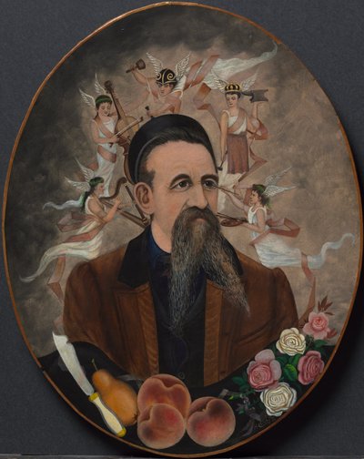 Autoportrait avec cinq muses, vers 1880 - Henry Church
