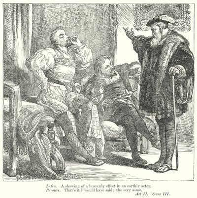 Tout est bien qui finit bien (gravure) - Henry Courtney (after) Selous