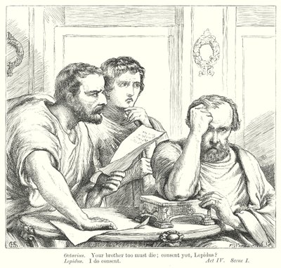 Jules César (gravure) - Henry Courtney (after) Selous