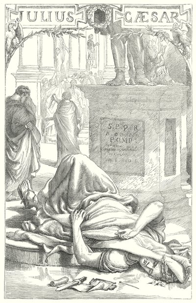 Jules César (gravure) - Henry Courtney (after) Selous