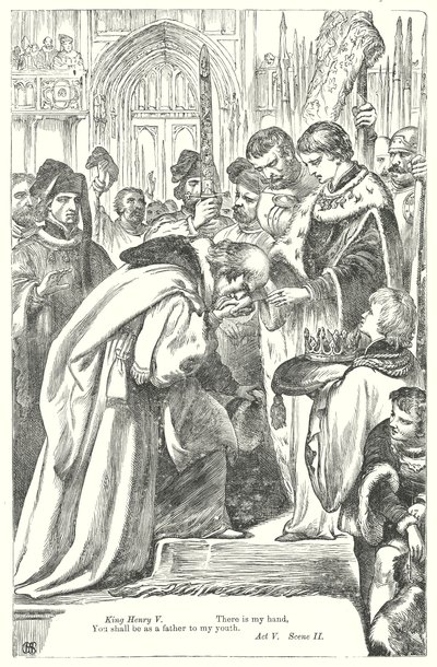 Le roi Henri IV, deuxième partie (gravure) - Henry Courtney (after) Selous