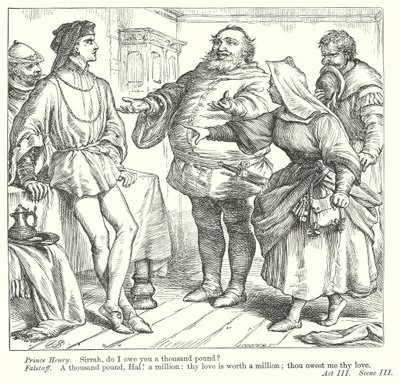 Le roi Henri IV, première partie (gravure) - Henry Courtney (after) Selous