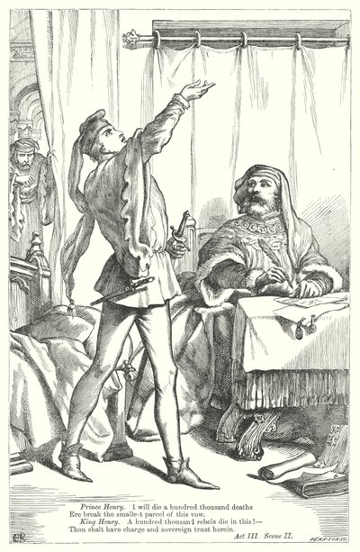 Le roi Henri IV, première partie (gravure) - Henry Courtney (after) Selous