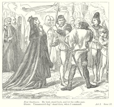 Le roi Richard III (gravure) - Henry Courtney (after) Selous
