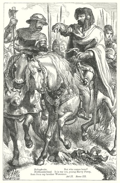 Le roi Richard II (gravure) - Henry Courtney (after) Selous
