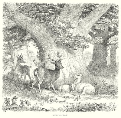 Les Joyeuses Commères de Windsor (gravure) - Henry Courtney (after) Selous