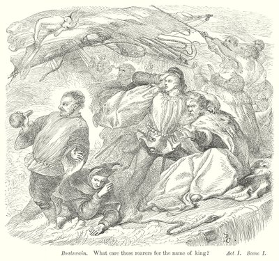 La Tempête (gravure) - Henry Courtney (after) Selous