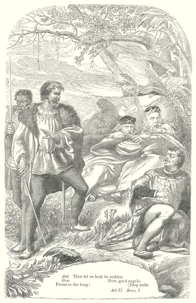 La Tempête (gravure) - Henry Courtney (after) Selous