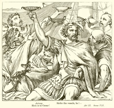 Antoine et Cléopâtre - Henry Courtney Selous