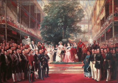 La reine Victoria inaugurant la Grande Exposition à Hyde Park - Henry Courtney Selous