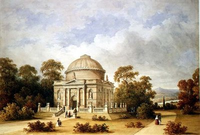 Un design pour le mausolée Hamilton - Henry Edmund Goodridge