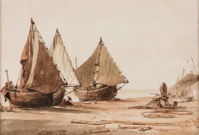 Scène de côte - Henry Edridge