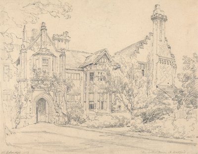 La maison de conférence, Watford - Henry Edridge