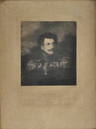 Portrait du général Lev Alexandrovich Naryshkin 1785-1846 - Henry Edward Dawe