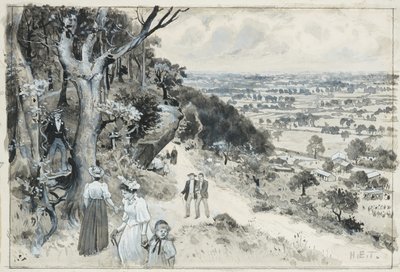 Alderley Edge, Un Pique-Nique - Henry Edward Tidmarsh