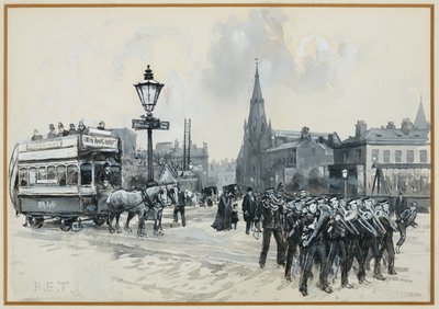 Ardwick Green et Église Méthodiste Libre - Henry Edward Tidmarsh