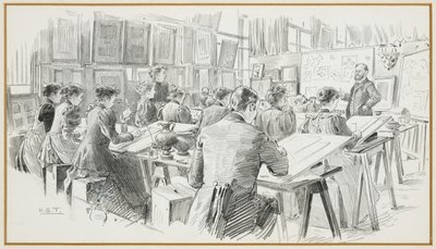 Salle de Conception, École Municipale des Arts - Henry Edward Tidmarsh