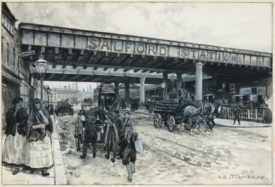 Gare de Salford, New Bailey Street - Henry Edward Tidmarsh