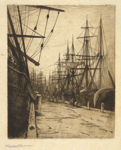 Soir dans les docks de l