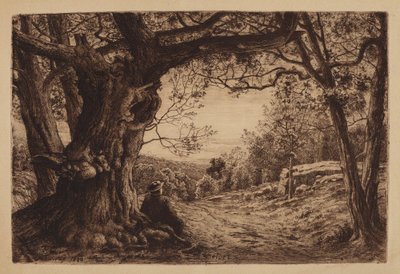 Sur la colline - Henry Farrer