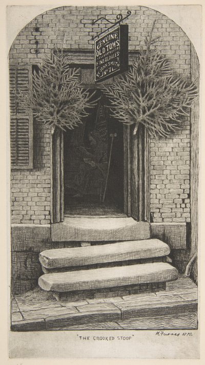 Le perron de travers (Old Tom