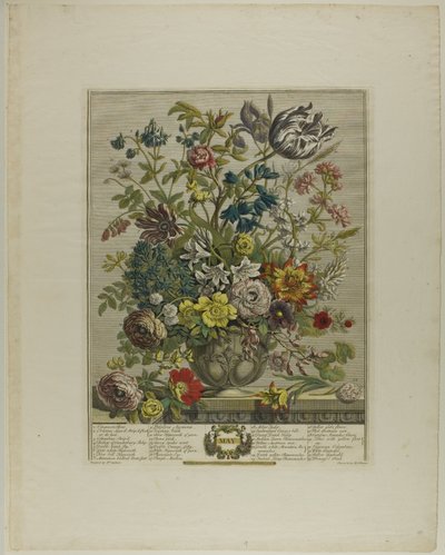 Mai, des Douze Mois de Fleurs - Henry Fletcher