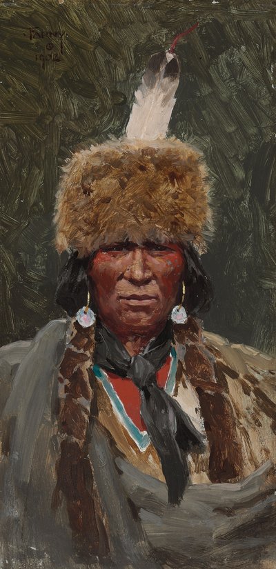 Chef Ogallala Fire, 1902 - Henry Francois Farny