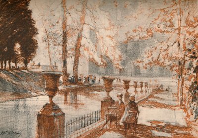 Le Luxembourg Paris aime les arbres et les enfants - Henry Franks Waring