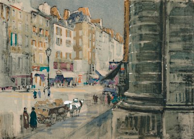 La rue de Saint-Antoine de la Révolution, vers 1927 - Henry Franks Waring
