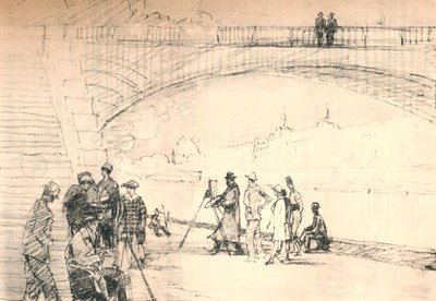 La première route de Paris était son fleuve - Henry Franks Waring