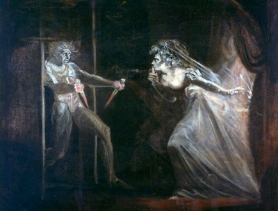 Lady Macbeth saisissant les poignards - Johann Heinrich Füssli