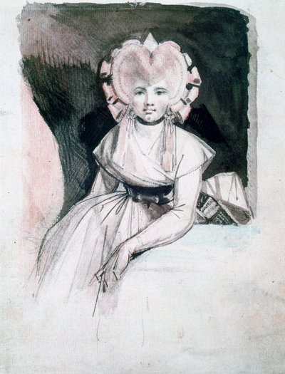Portrait de Mme Fuseli, 1741-1825 - Johann Heinrich Füssli