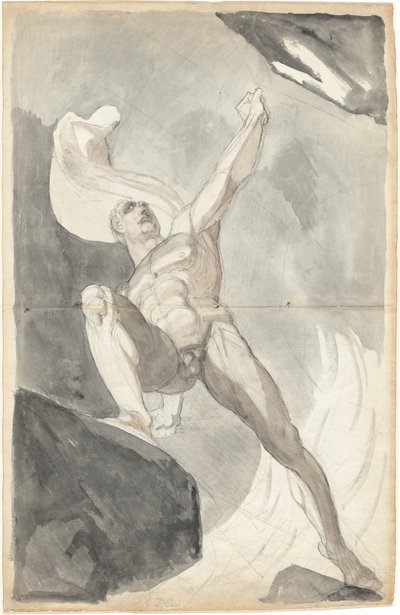 Satan défiant les pouvoirs du ciel - Johann Heinrich Füssli