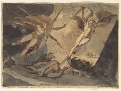 Satan sursaute au toucher de la lance d